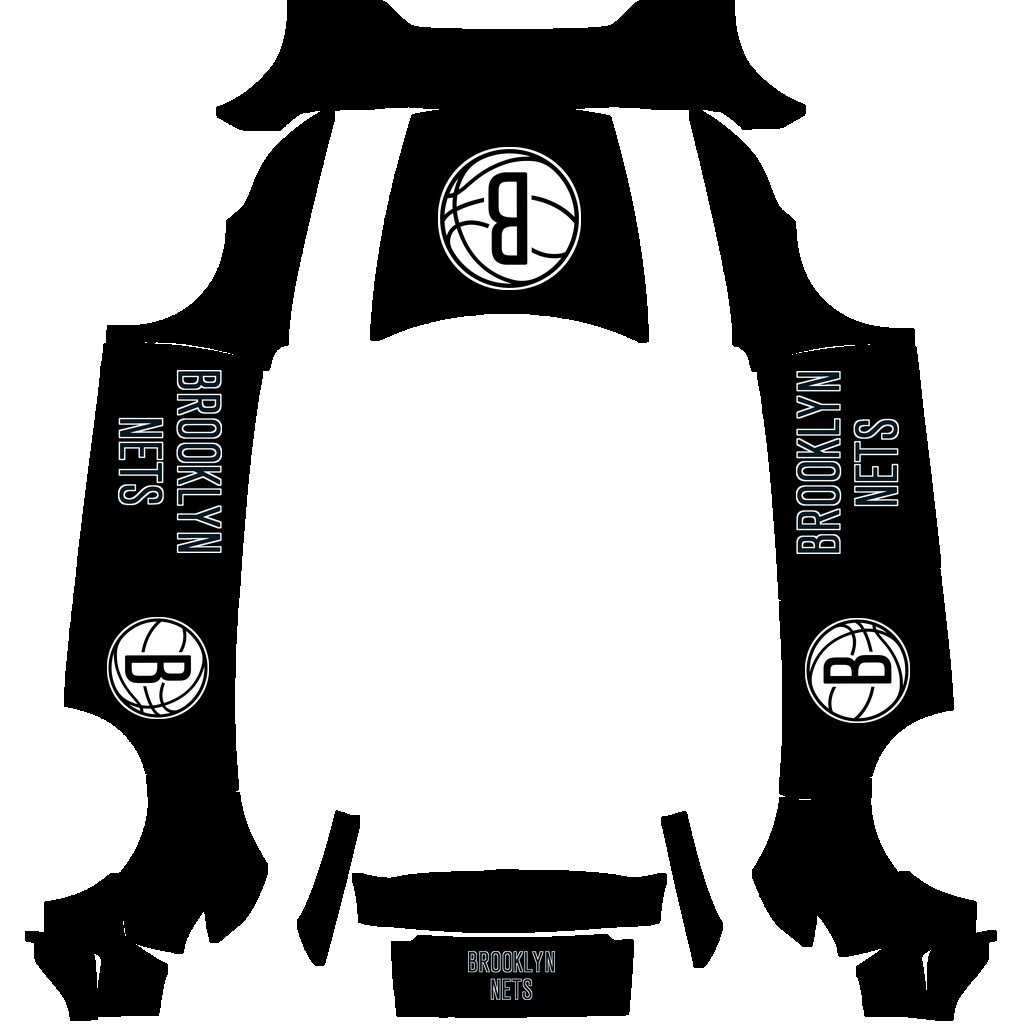 Brooklyn Nets Paint Shop wrap