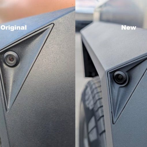 new cybertruck side repeater camera