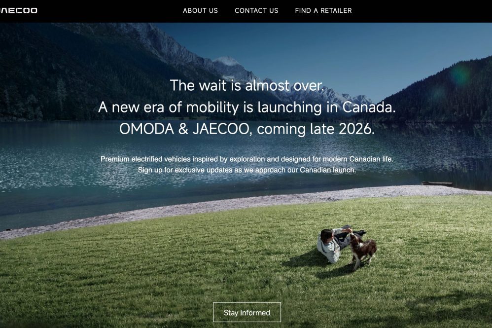 omoda jaecoo canada website