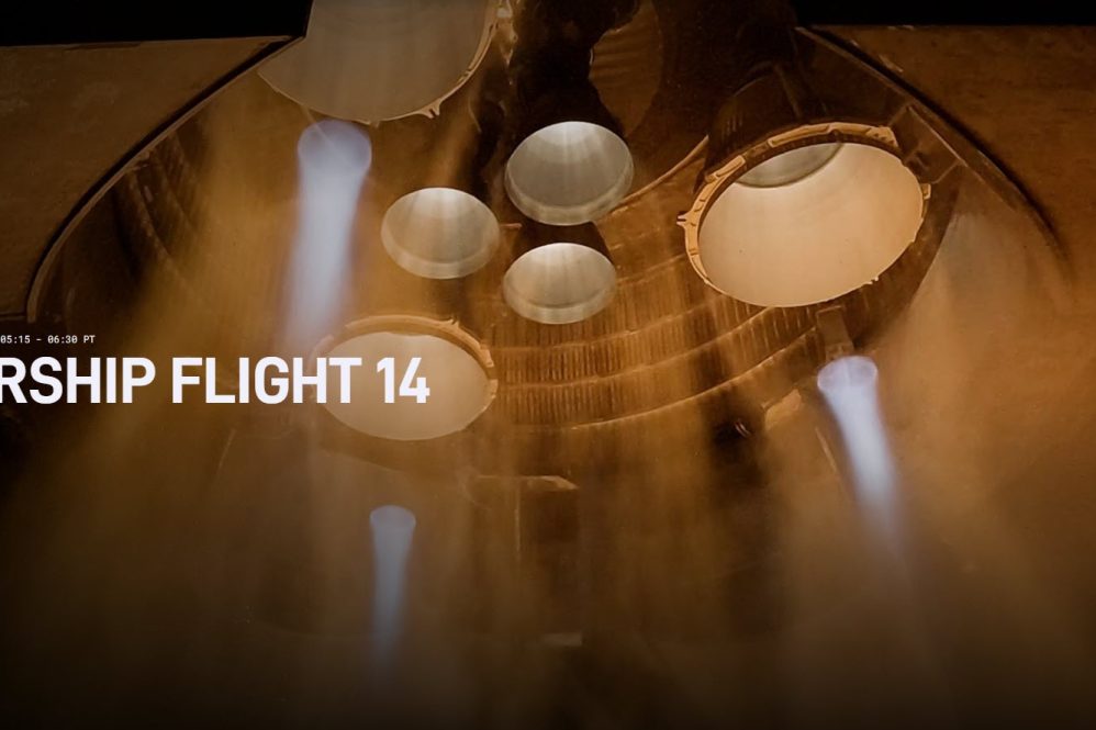 starship flight 14