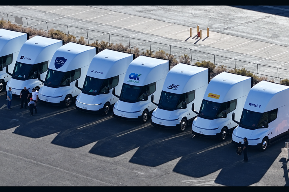 tesla semi customers