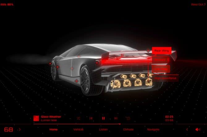 New Tesla Roadster Interface source Tesla on X