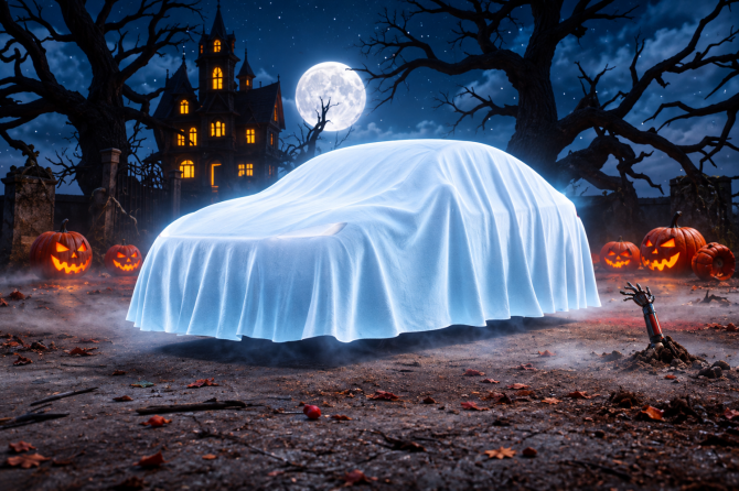 Tesla Halloween Mode