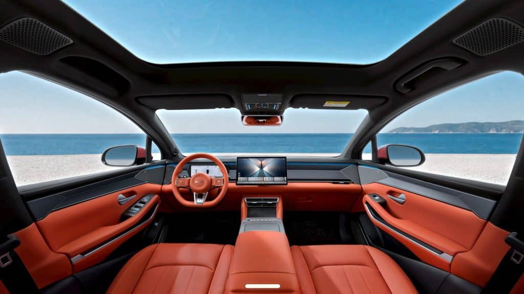 BYD Atto 8 interior