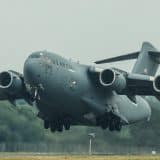 U.S. Air Force C-17A Globemaster III taking off
