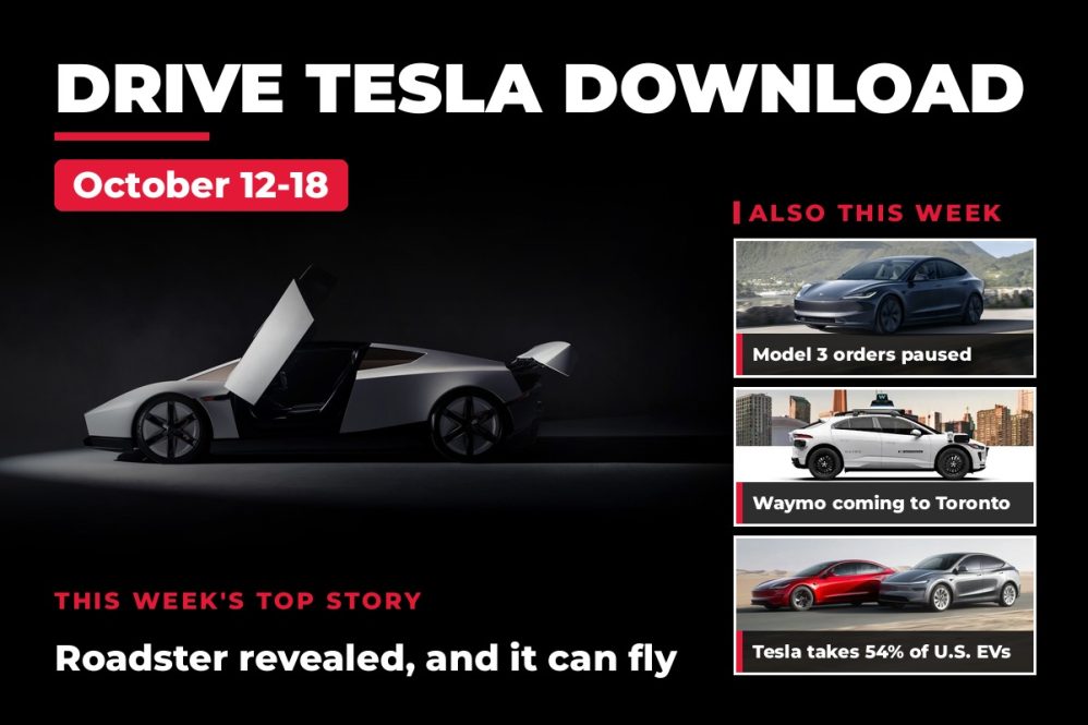 Drive Tesla Download October 12-18 weekly roundup card