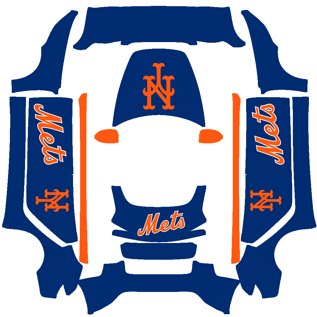 New York Mets Paint Shop wrap