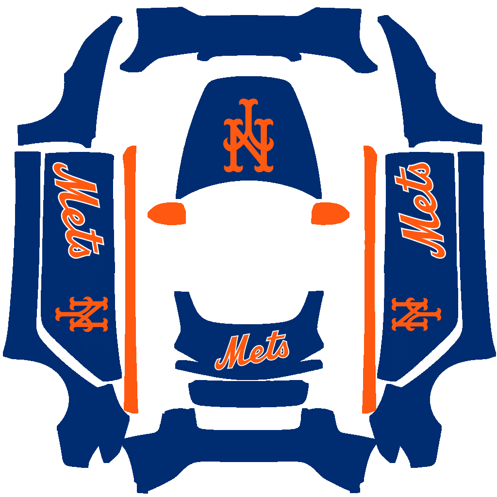 New York Mets Paint Shop wrap