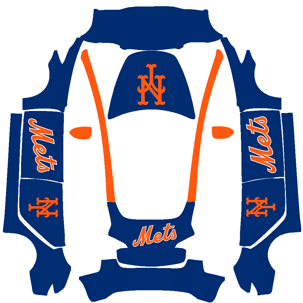 New York Mets Paint Shop wrap