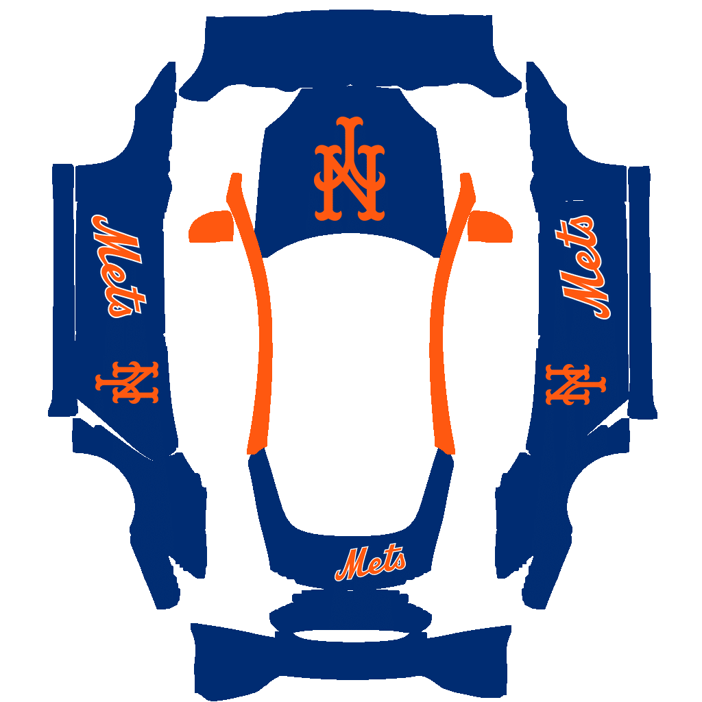New York Mets Paint Shop wrap