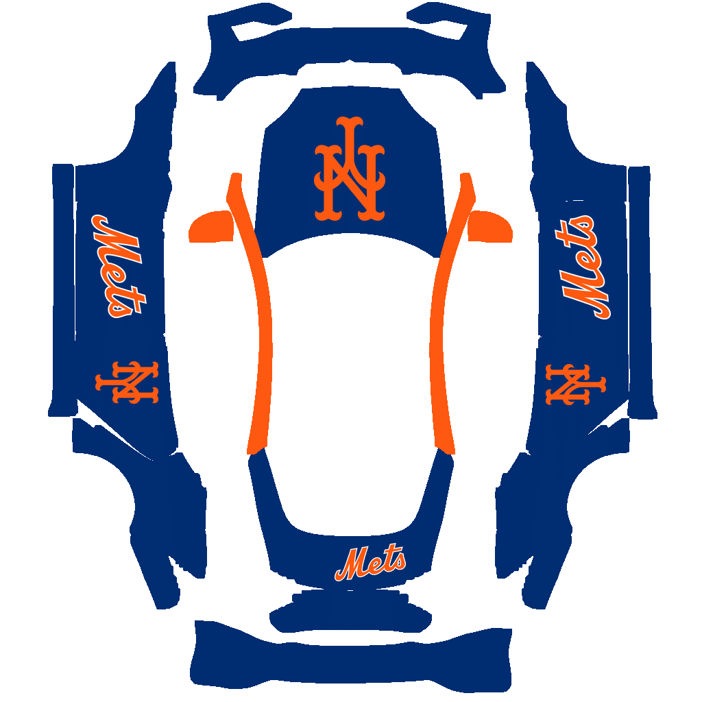 New York Mets Paint Shop wrap