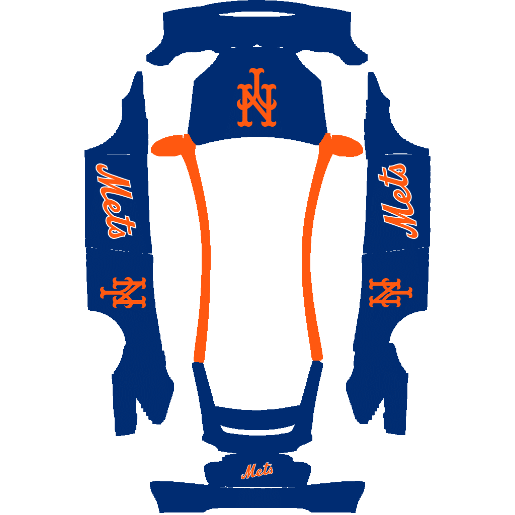 New York Mets Paint Shop wrap