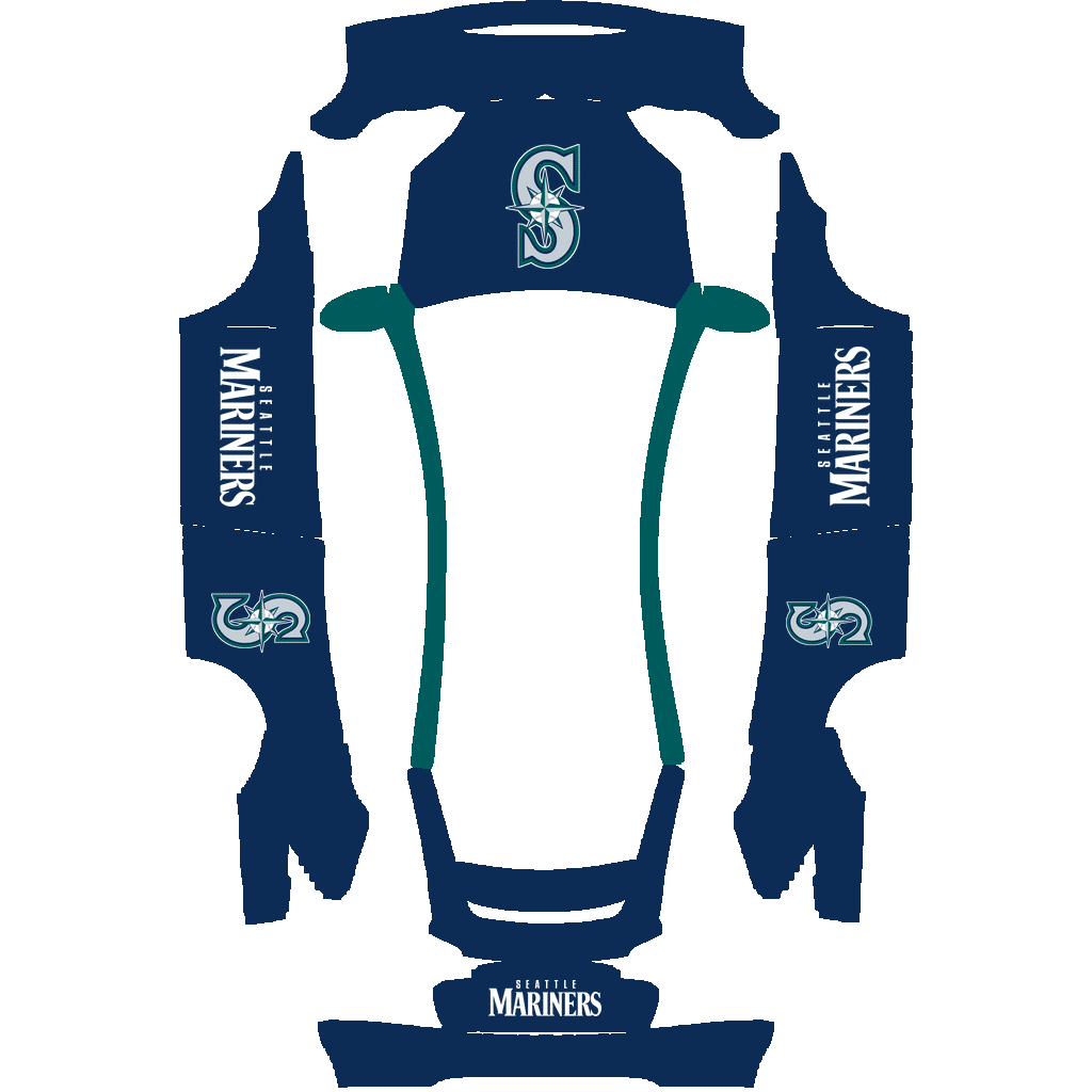 Seattle Mariners Paint Shop wrap