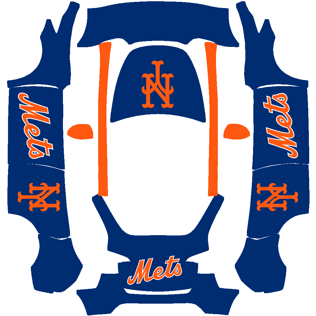 New York Mets Paint Shop wrap