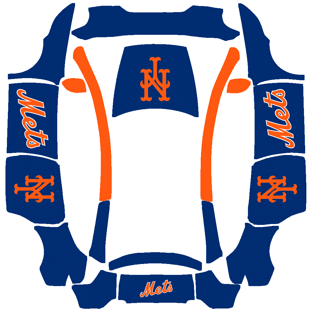New York Mets Paint Shop wrap