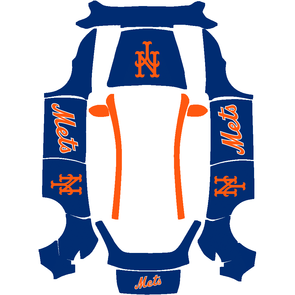 New York Mets Paint Shop wrap