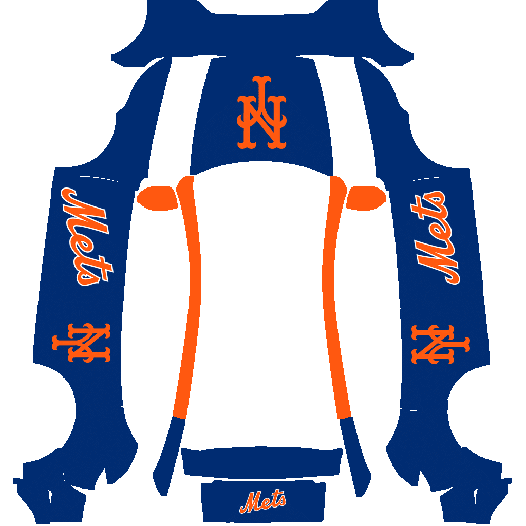 New York Mets Paint Shop wrap