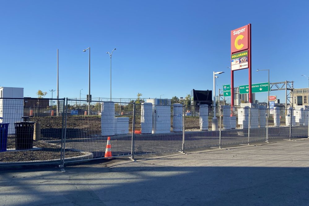 montreal supercharger under construction