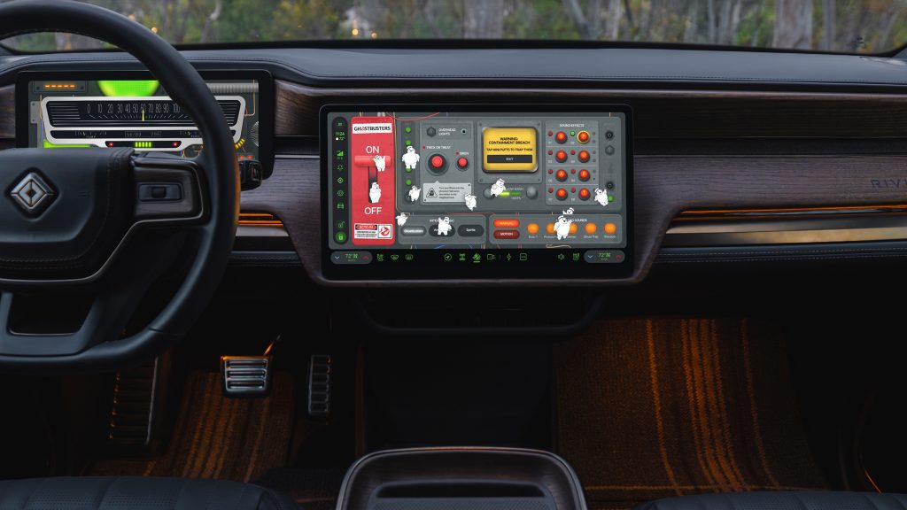 rivian ghostbusters halloween