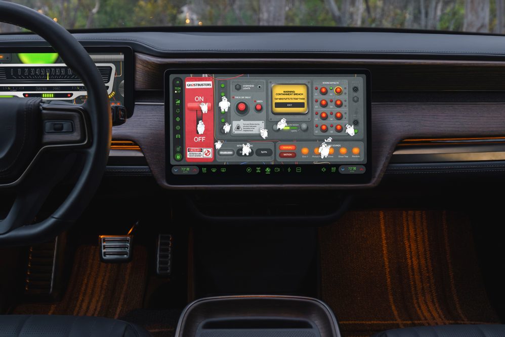 rivian ghostbusters halloween