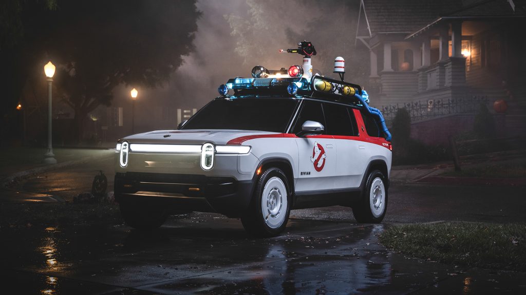 rivian r1s ghostbusters ecto-r1