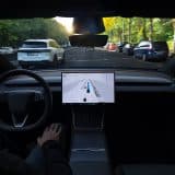 tesla on full self-driving in slovakia