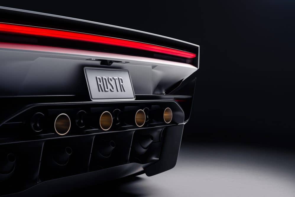 tesla roadster thruster system