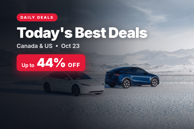 Today's Best Deals, Canada and US, Oct 23
